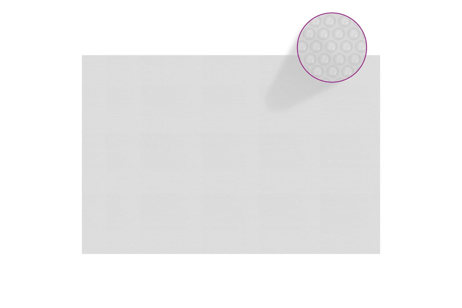 vidaXL 93006 Floating Pe Solar Pool Film 300x200cm Grey