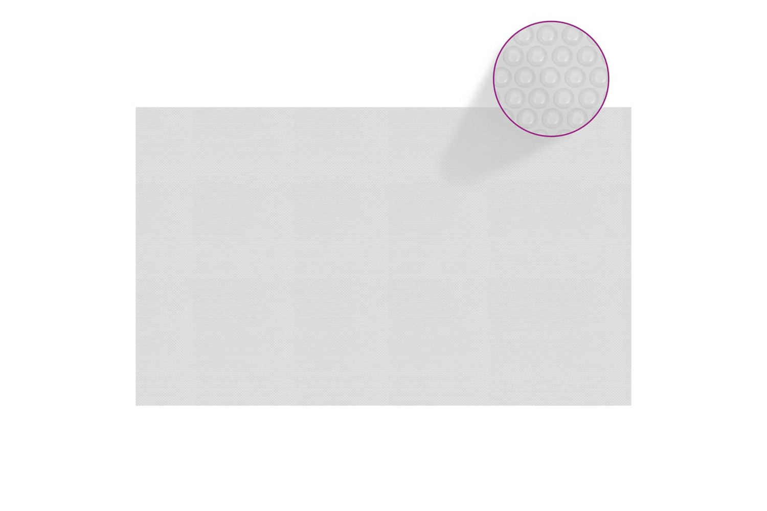 vidaXL 93017 Floating Pe Solar Pool Film 1000x600cm Grey