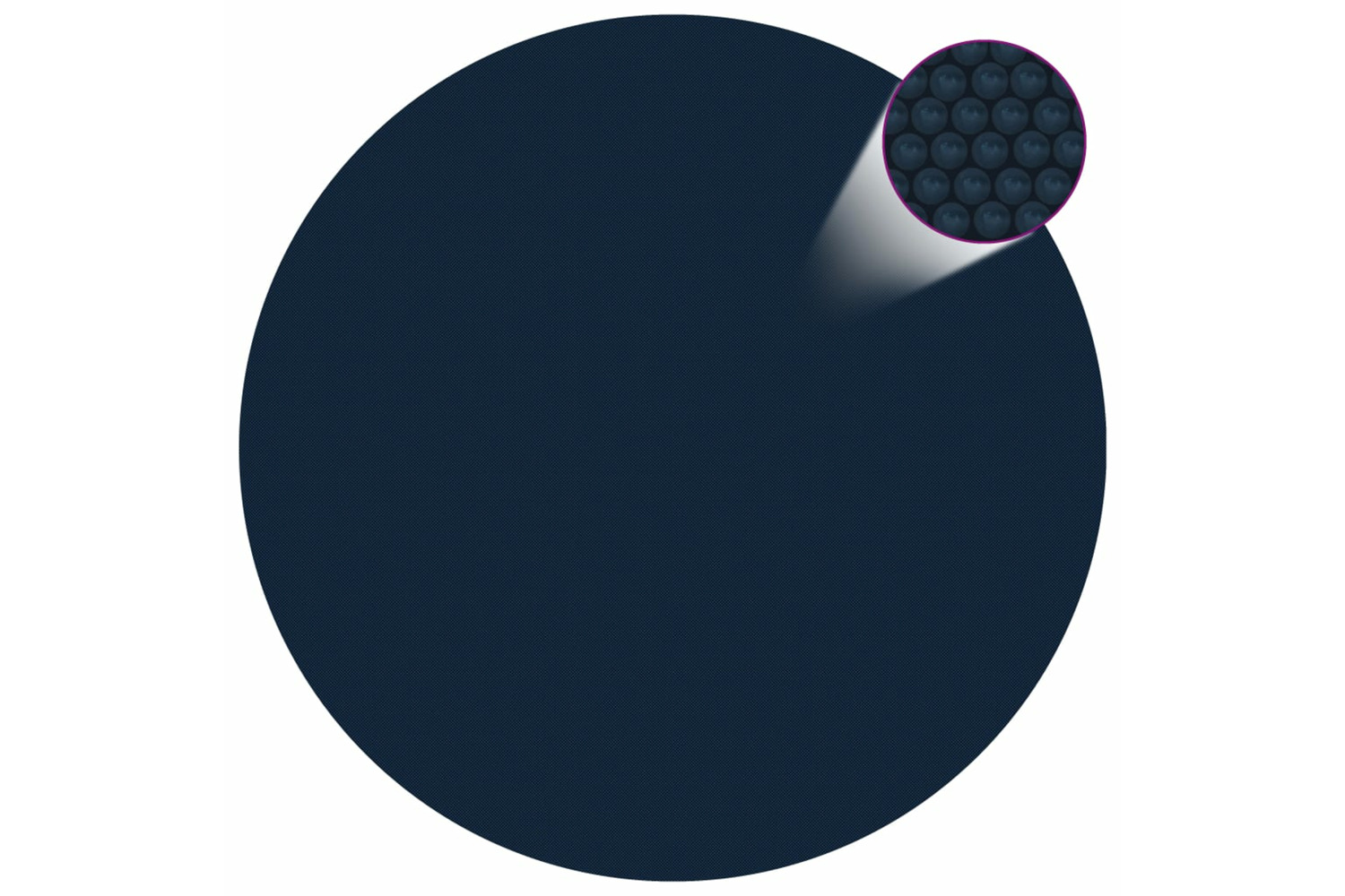 vidaXL 92976 Floating Pe Solar Pool Film 417cm Black And Blue