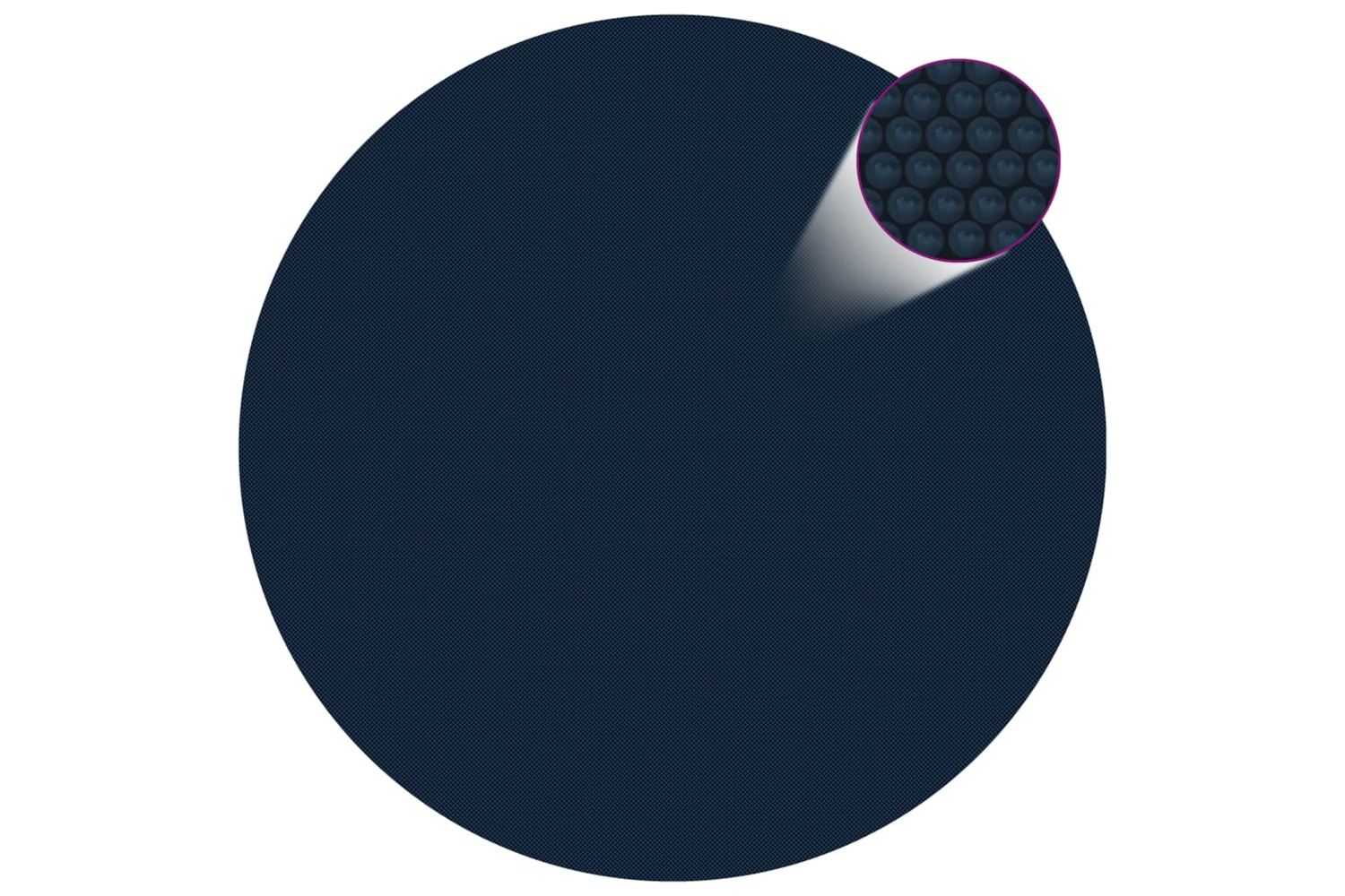 vidaXL 92973 Floating Pe Solar Pool Film 300cm Black And Blue