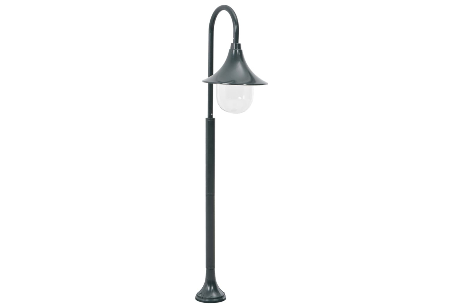 vidaXL 44218 Garden Post Light E27 120cm Aluminium Dark Green