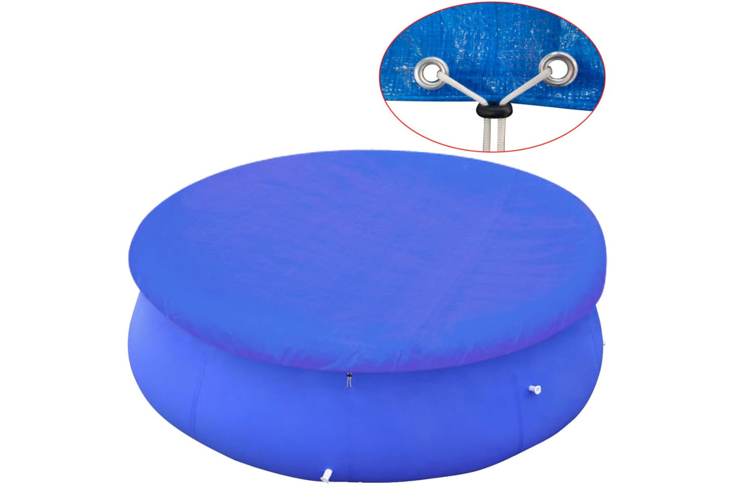 Vidaxl Pool Cover For 300 Cm Round Above-ground Pools