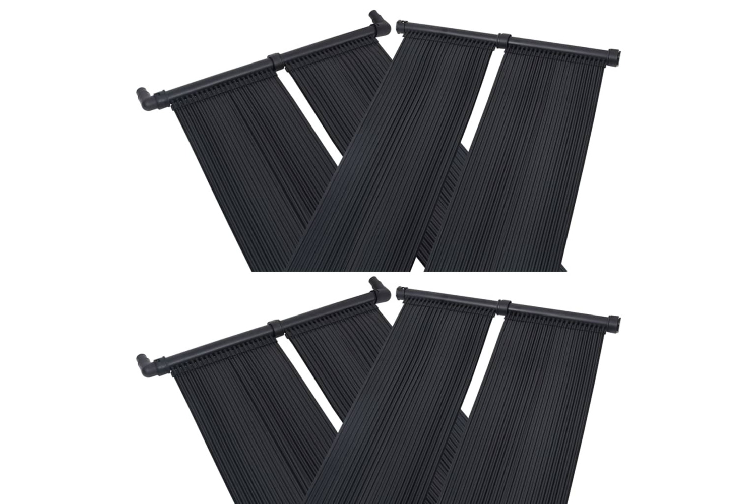 vidaXL 3079662 Solar Pool Heater Panel 4 Pcs 80x310cm