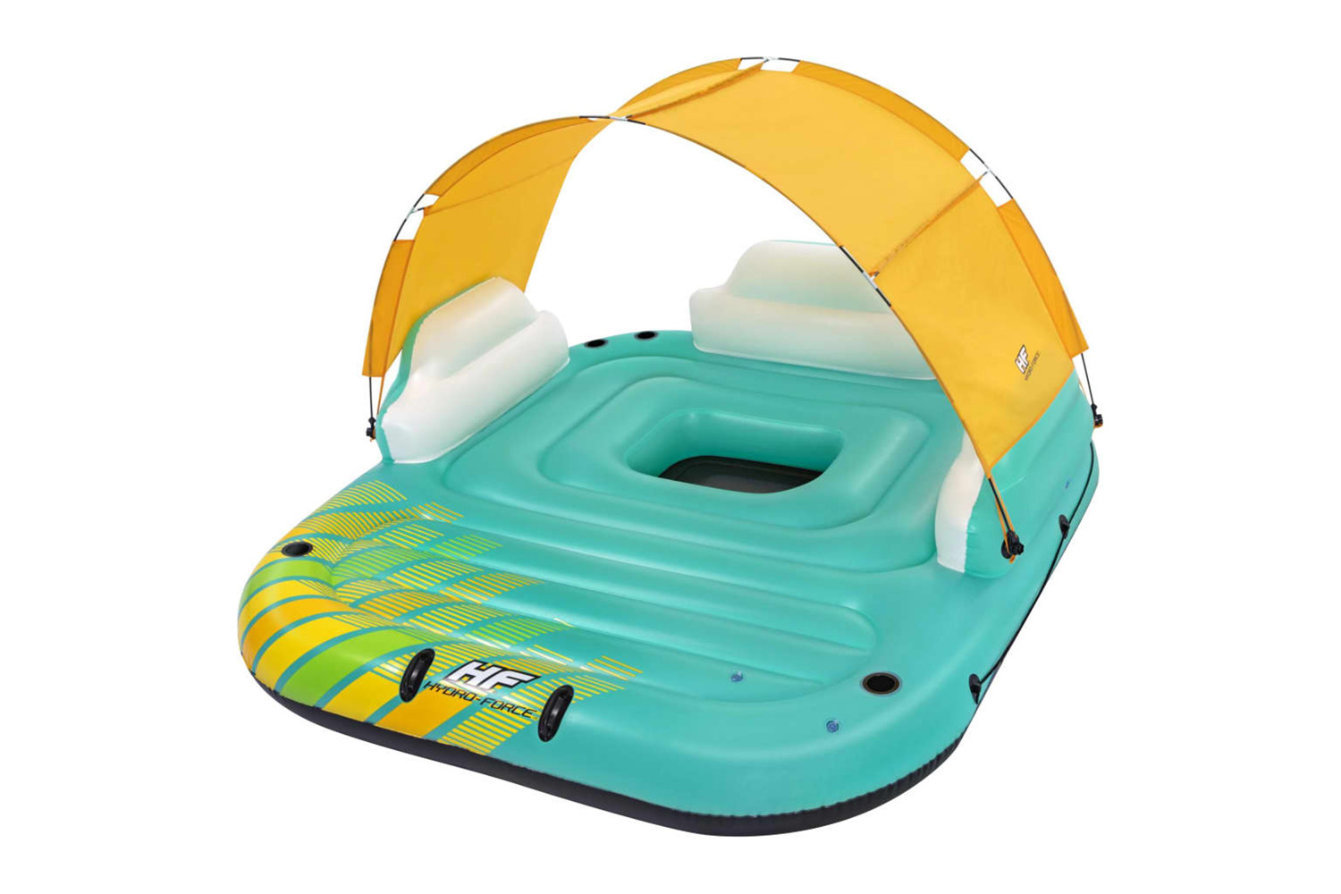 Bestway 92895 5-person Inflatable Island Sunny Lounge 291x265x83 Cm