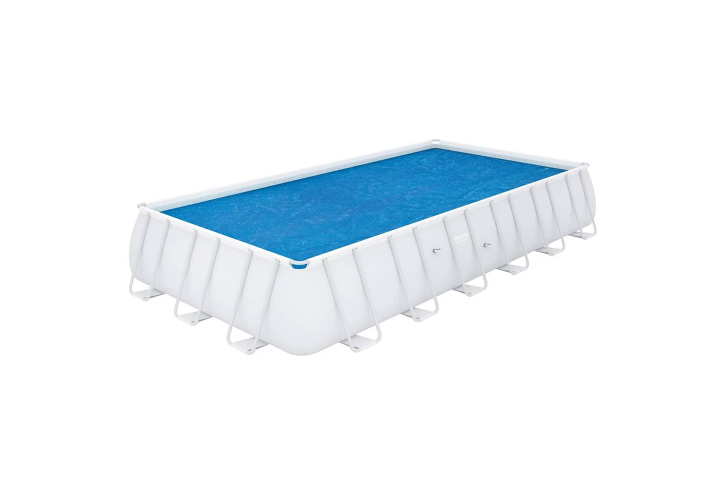 Bestway 441120 Solar Pool Cover Flowclear Rectangular 703x336 Cm Blue