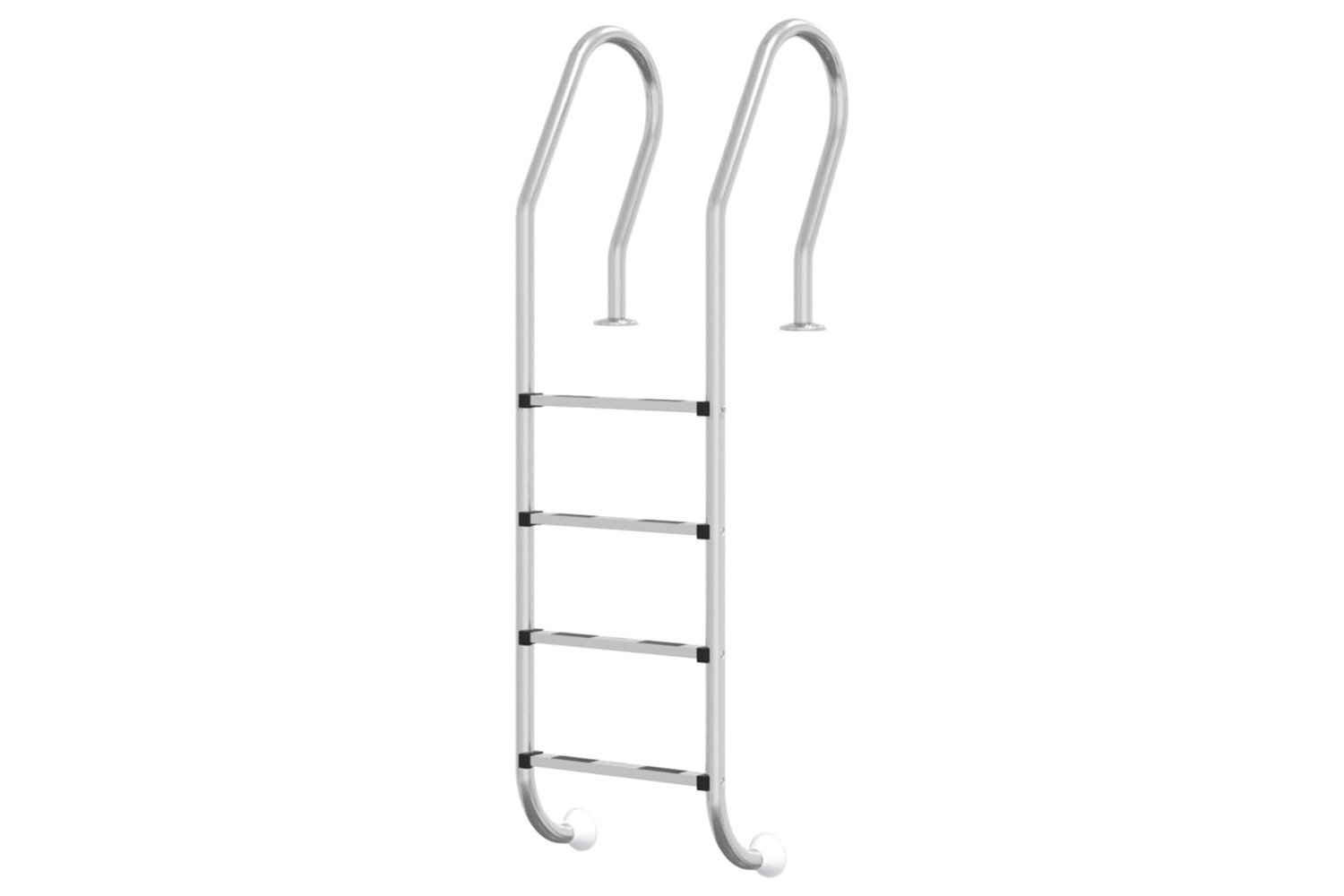 vidaXL 93462 Pool Ladder 54x38x184.5cm 304 Stainless Steel