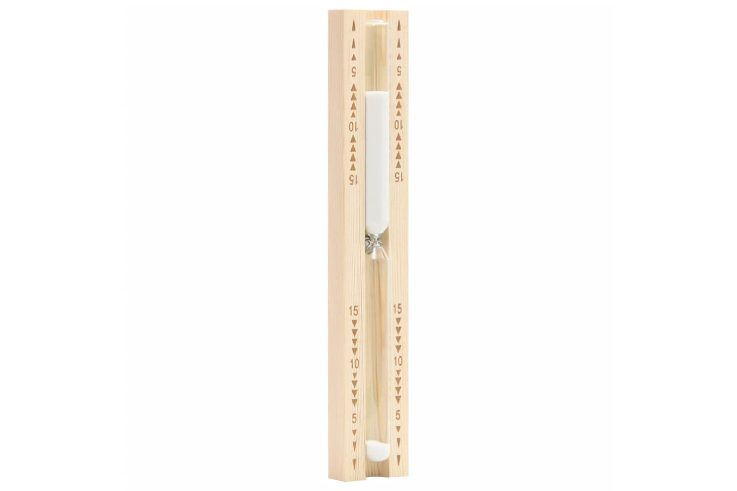 vidaXL 51688 Sauna Sand Timer 15 Minutes Solid Wood Pine