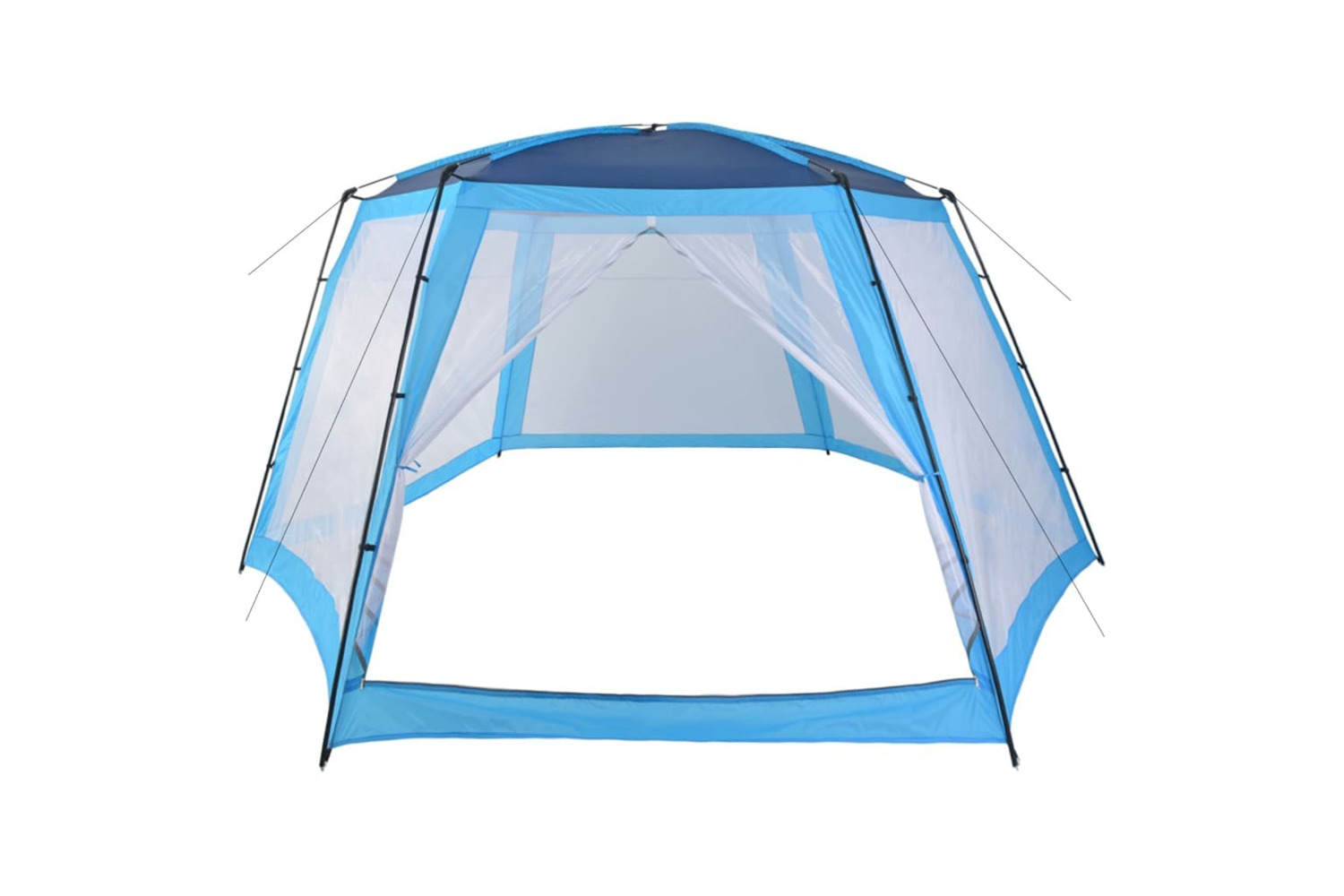 Vidaxl Pool Tent Fabric 660x580x250 Cm Blue