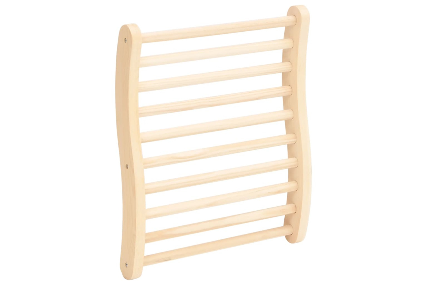 vidaXL 51691 S-shape Sauna Backrest Solid Wood Pine