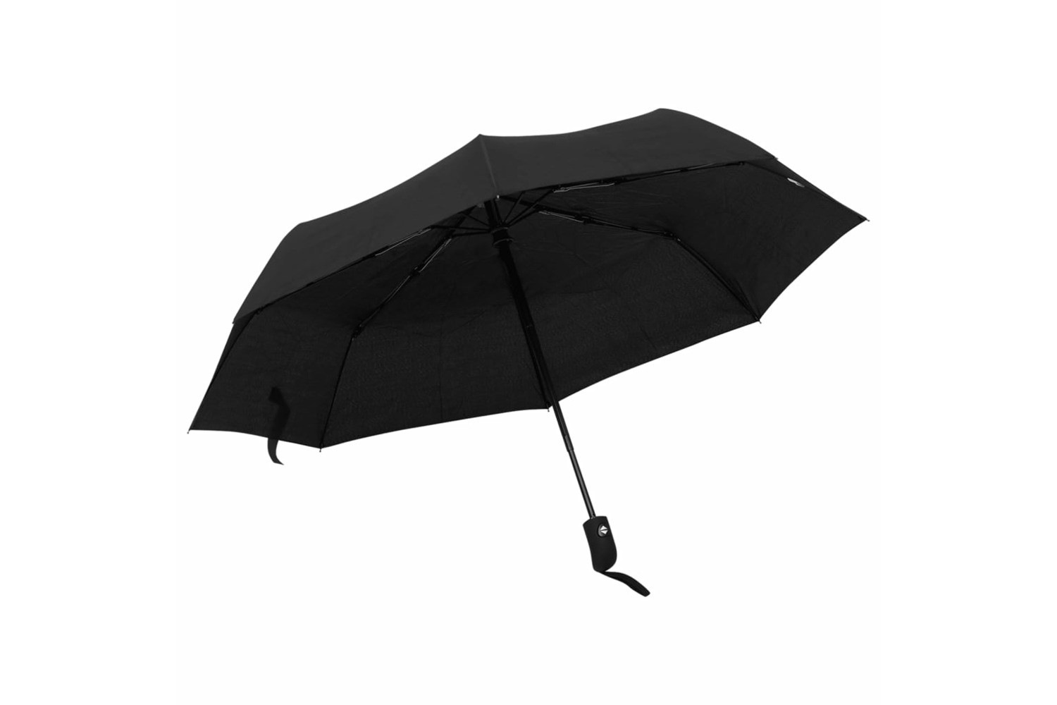 vidaXL 149144 Automatic Folding Umbrella Black 95cm