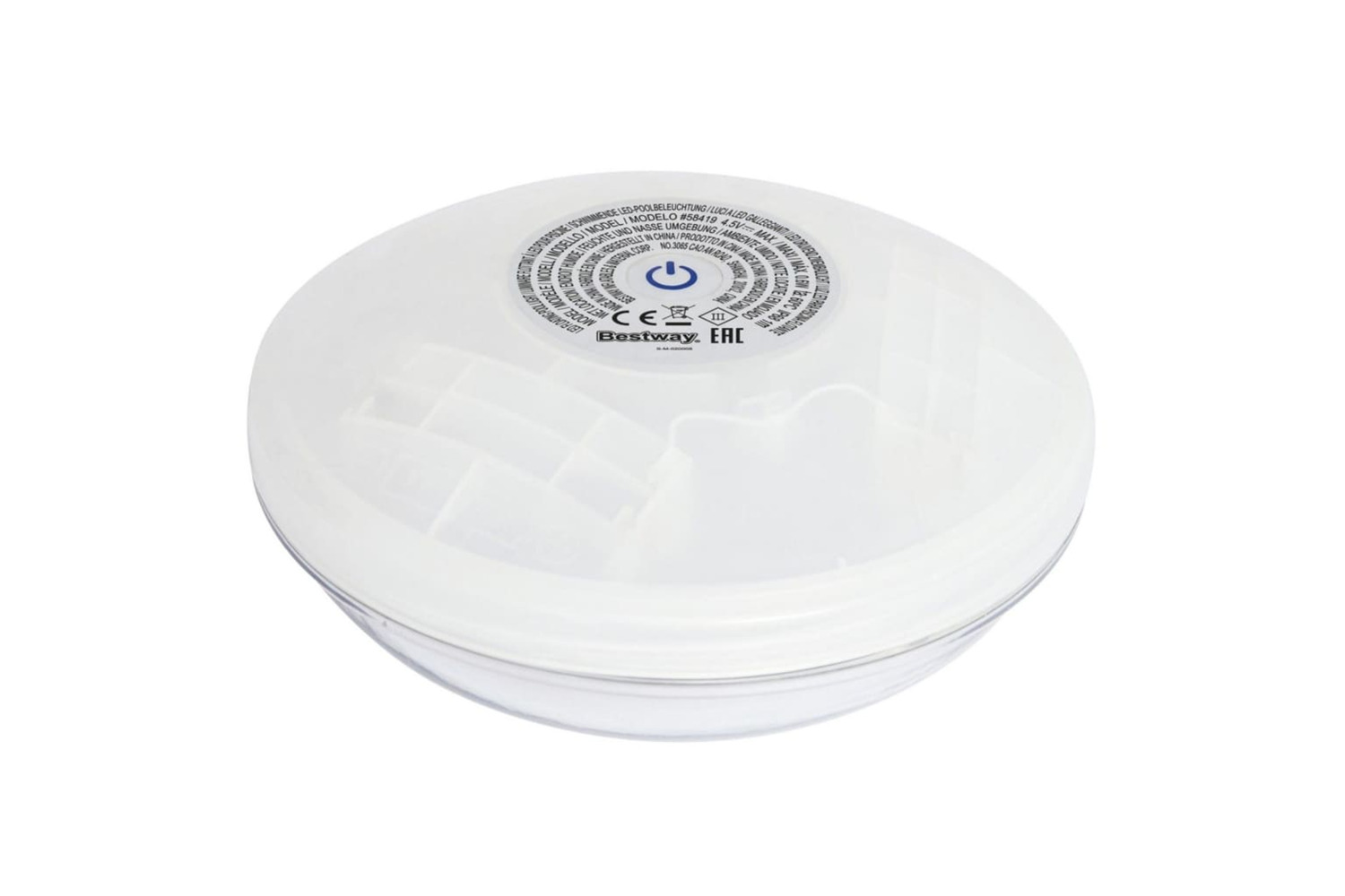 Bestway 445203 Floating Pool Led Light 14 Cm Transparent