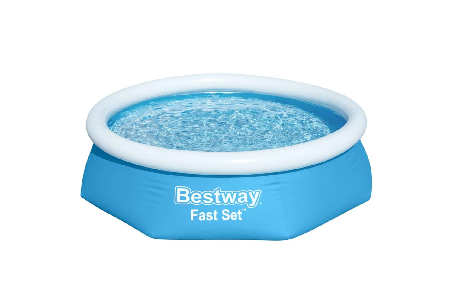 Bestway 93312 Fast Set Inflatable Swimming Pool Round 244x66 Cm 57265