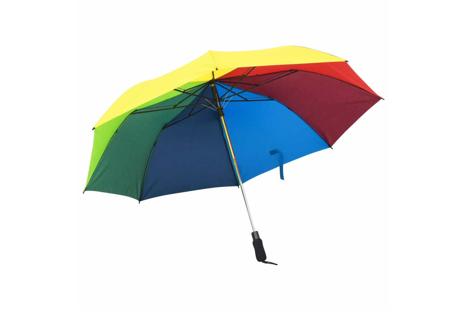 vidaXL 149143 Automatic Folding Umbrella Multicolour 124cm