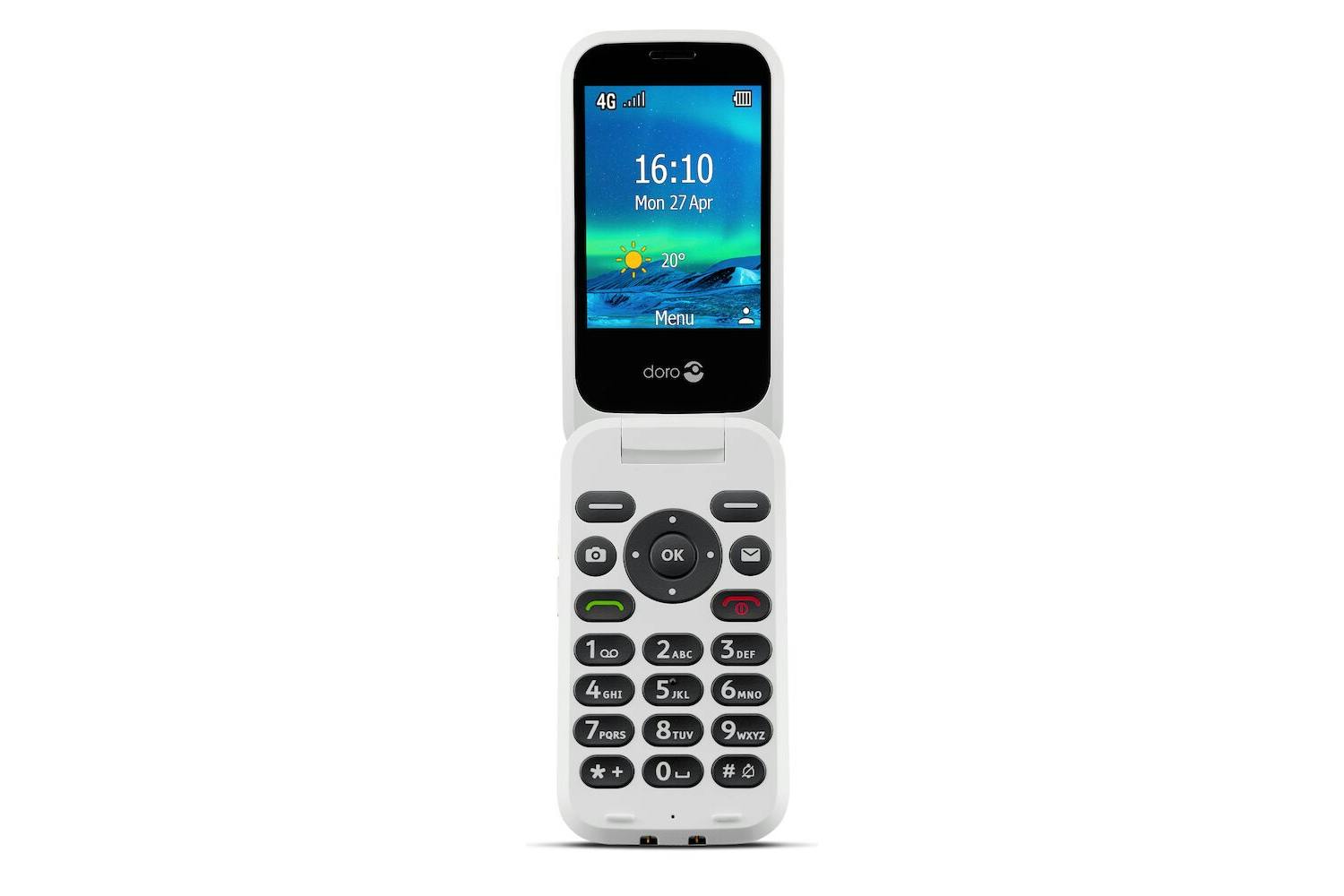 Doro 6880 Mobile Phone | Black/White