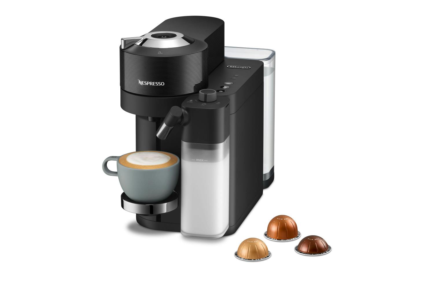 DeLonghi Vertuo Lattissima Pod Nespresso Coffee Machine | Black