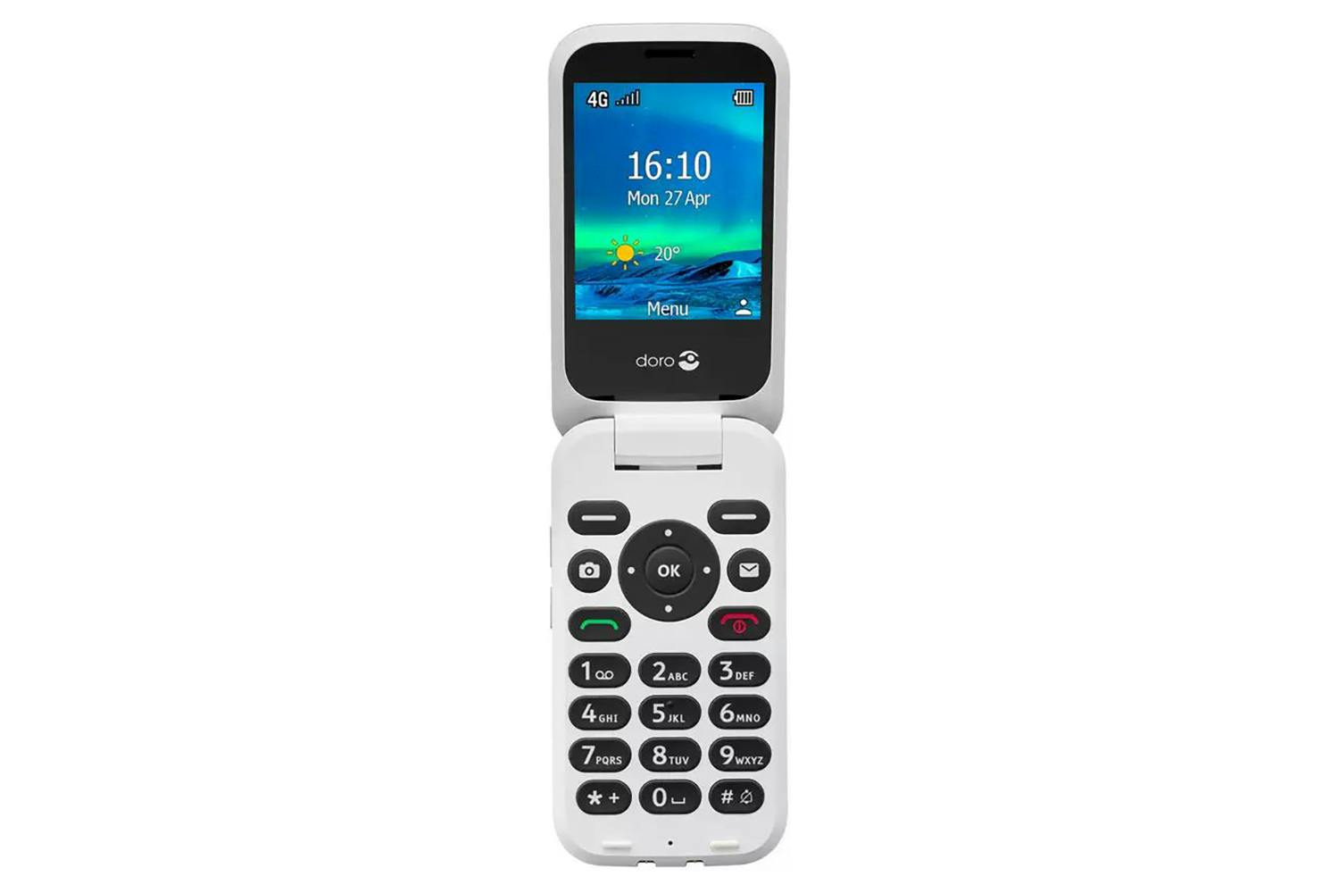 Doro 6820 Mobile Phone | Black/White