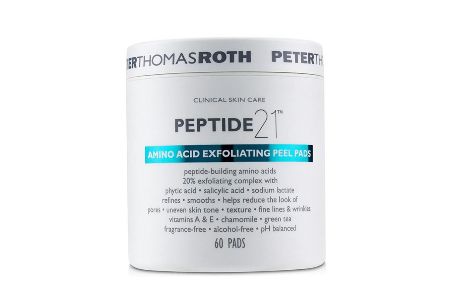 Peter Thomas Roth 240049 Peptide 21 Amino Acid Exfoliating Peel Pads | 60 Pads