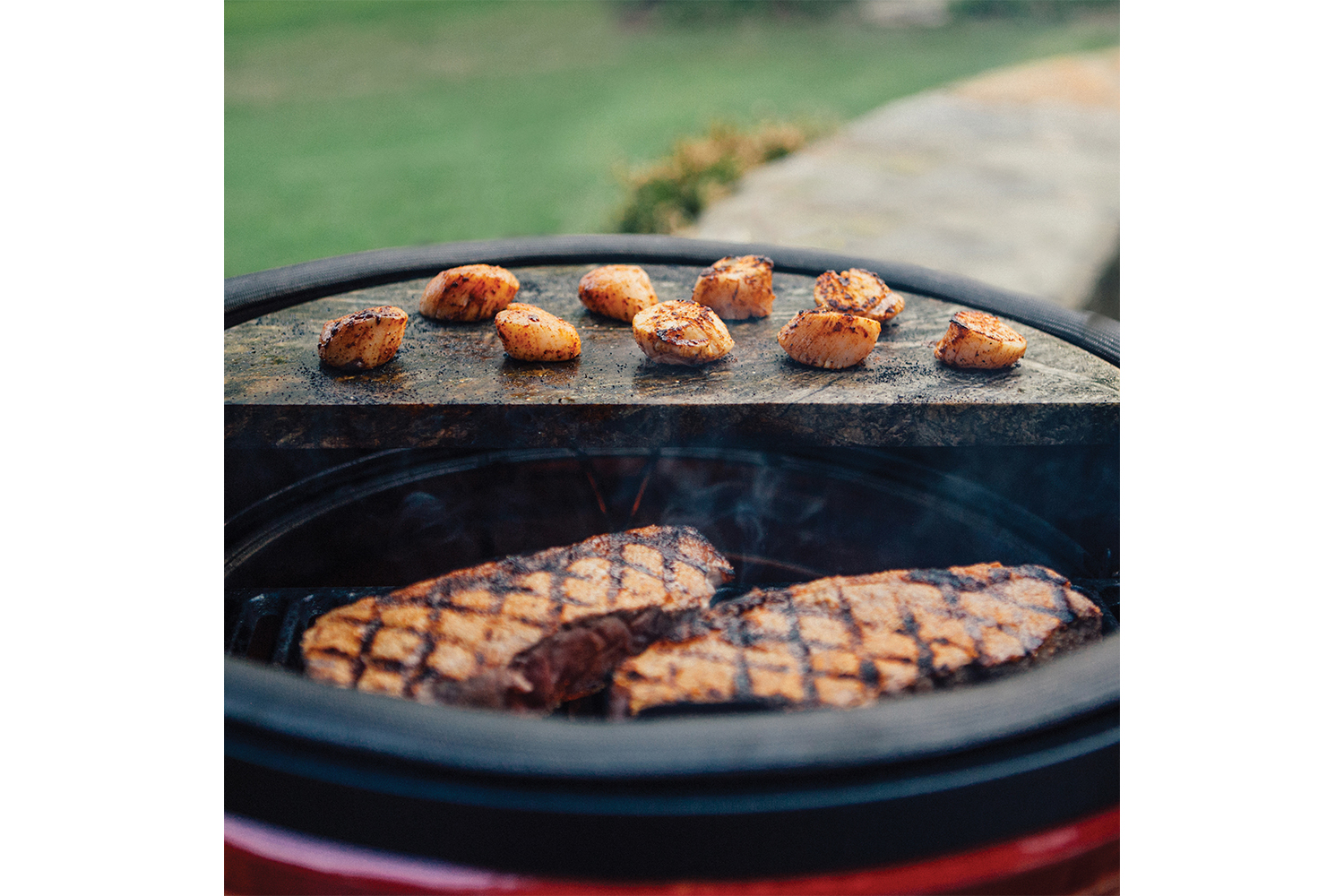 Kamado Joe Classic Joe Half Moon Soapstone Ireland