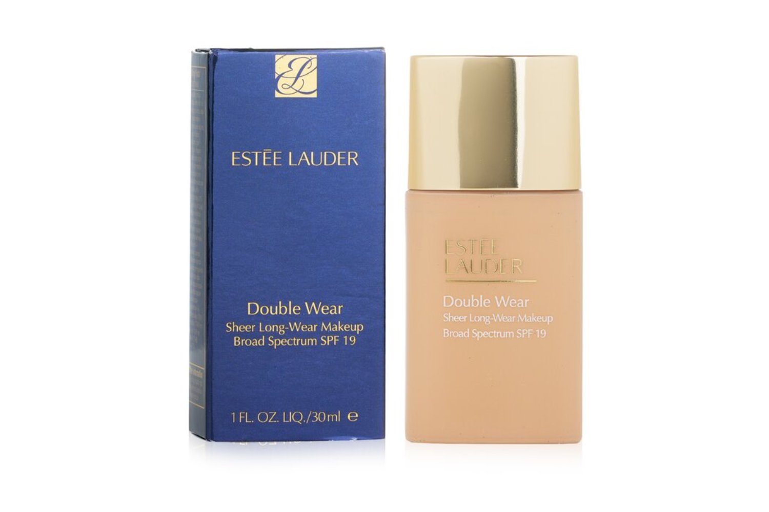 Estee Lauder 271234 Double Wear Sheer Long Wear Makeup Desert Beige