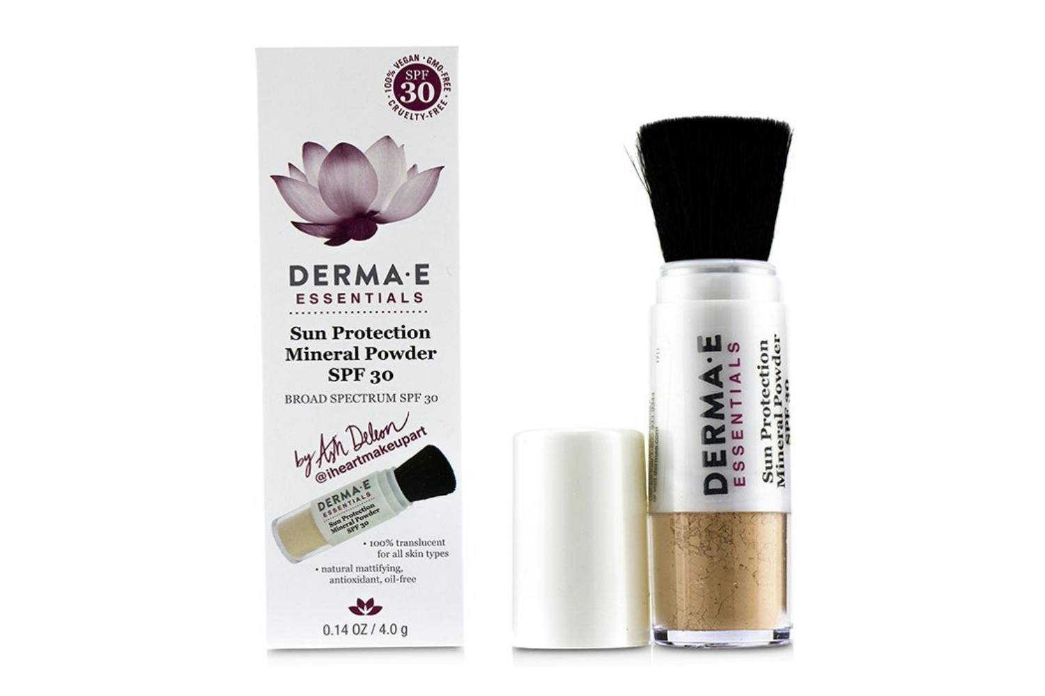 Derma E 243362 Essentials Sun Protection Mineral Powder | 4g