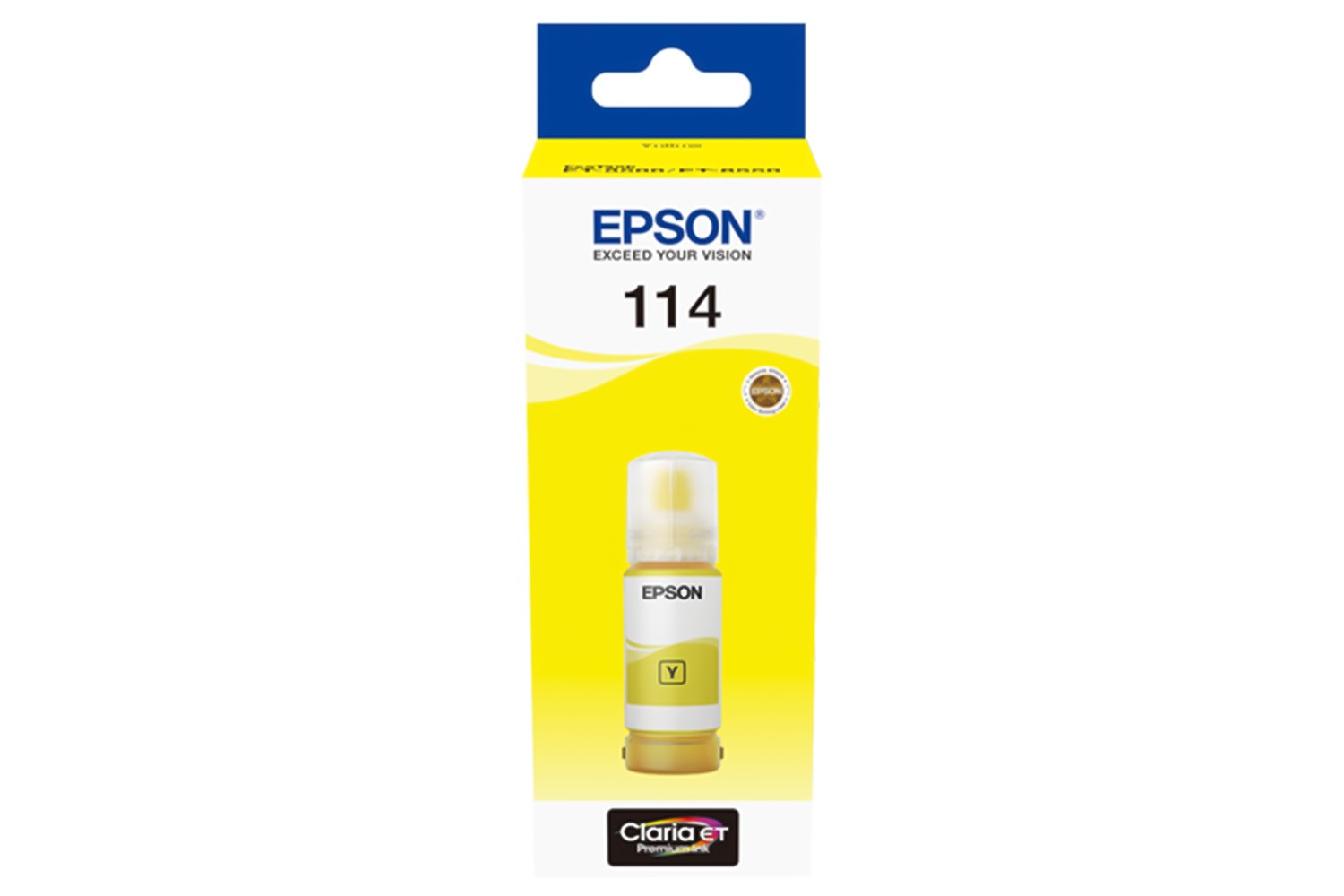 Epson T07B4 114 Eco Tank Ink Bottle | 70ml | Yellow