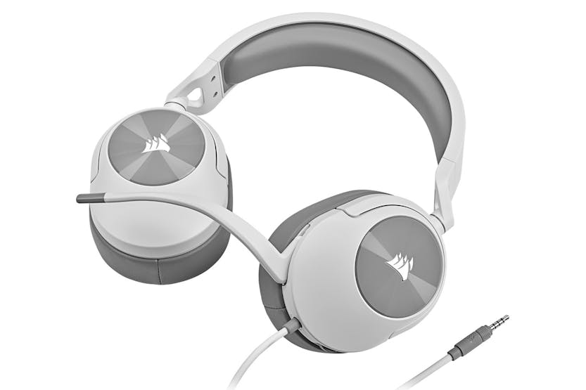 Corsair HS55 Stereo Wired Gaming Headset | White