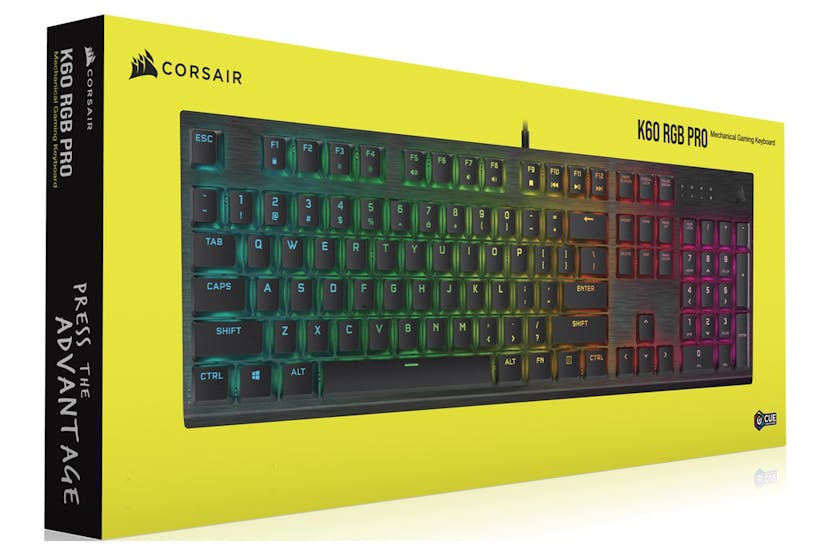 Corsair K60 RGB Pro Mechanical Gaming Keyboard | Black