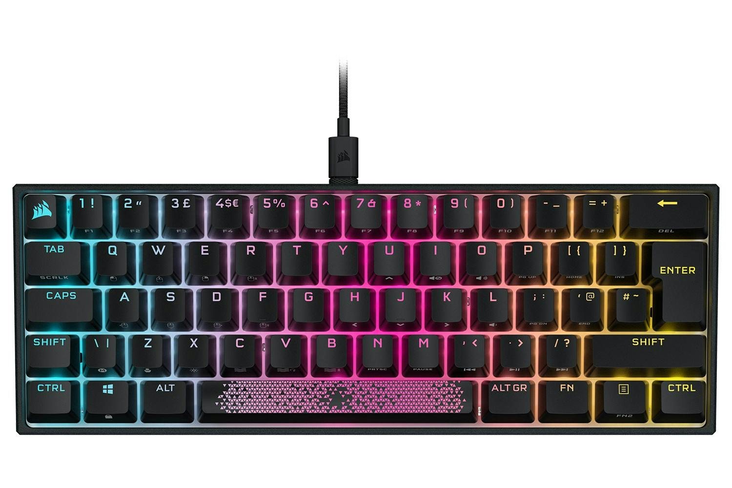 Corsair K65 RGB Mini Mechanical Gaming Keyboard | Black