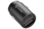 Alogic 30W Rapid Power with USB-C and USB-A Mini Car Charger | Black