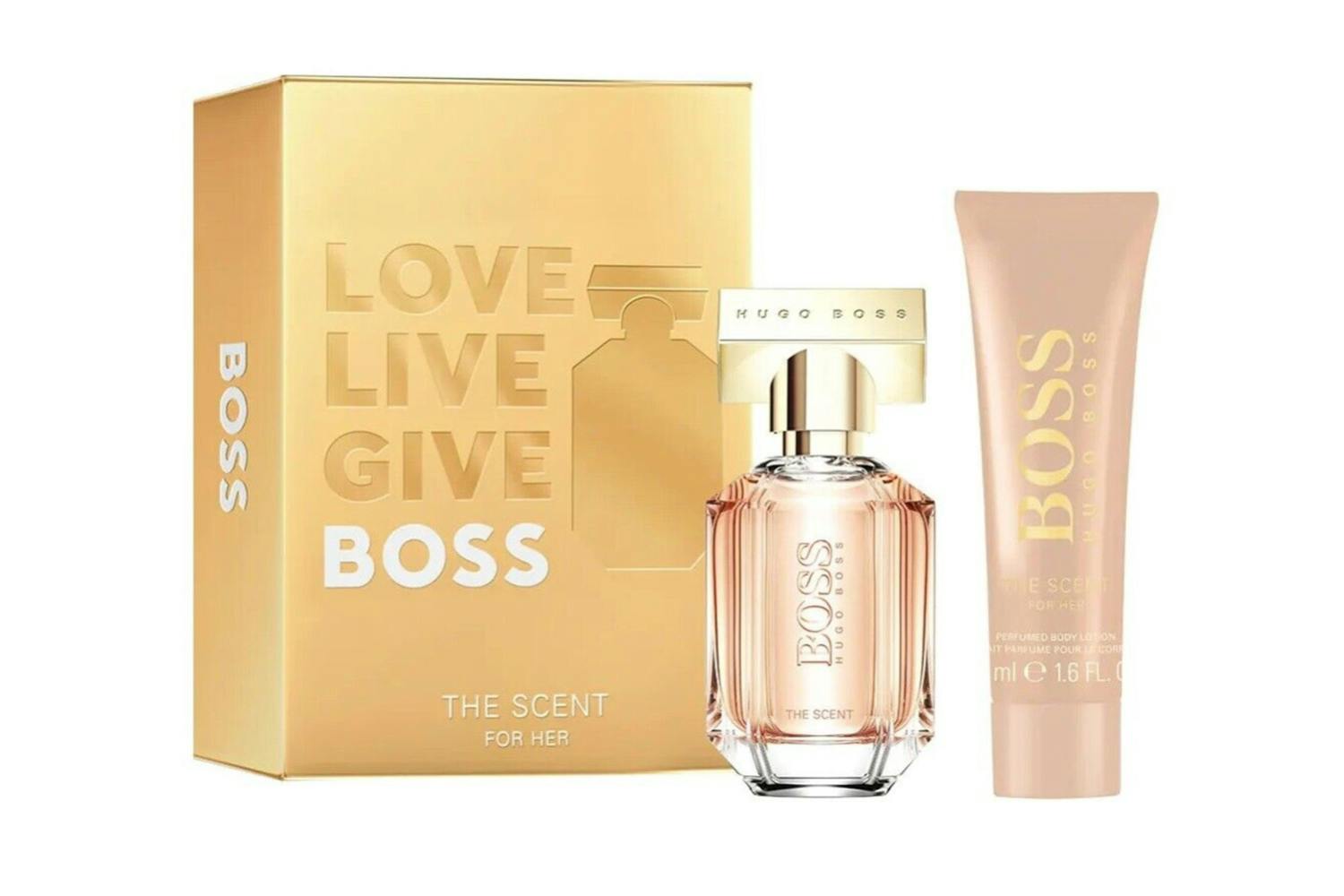 Hugo Boss the Scent for Her Gift Set Eau De Parfum 30ml with Body Lotion | 50ml