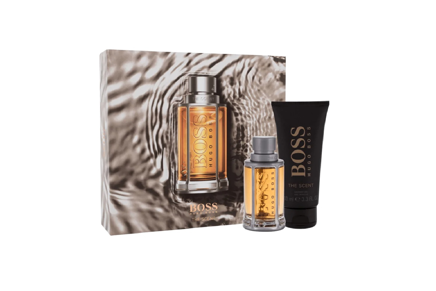 Hugo Boss the Scent for Him Gift Set Eau De Toilette 50ml with Shower Gel | 100ml