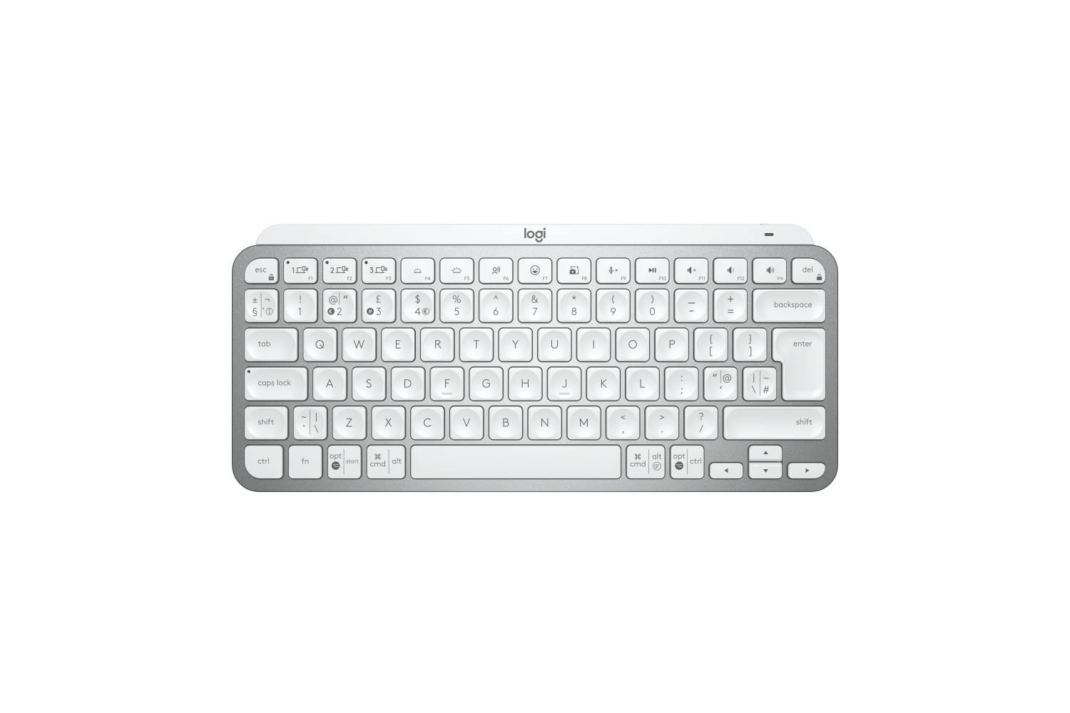 Logitech MX Wireless Mini Keyboard | Pale Gray