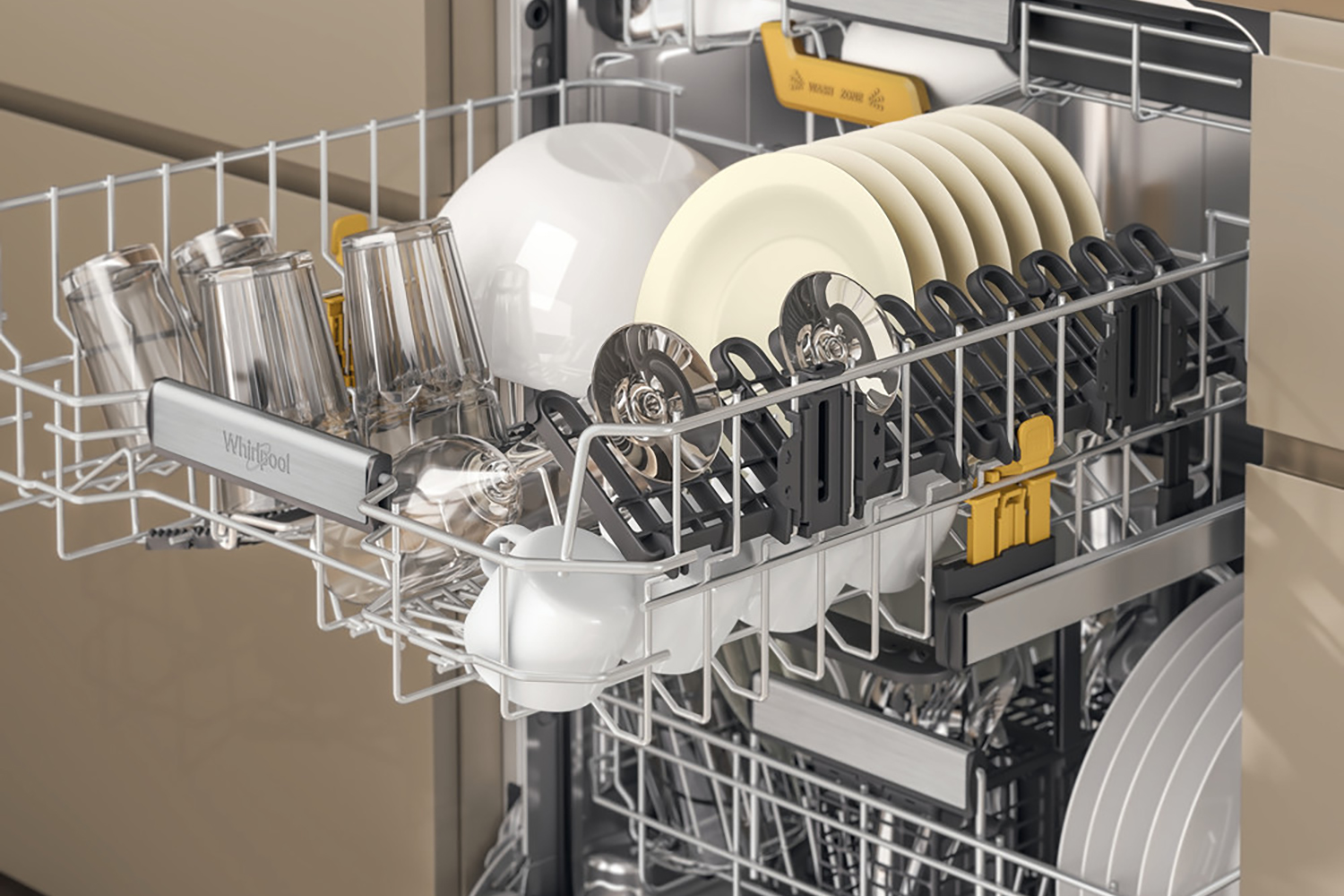 Whirlpool half best sale load dishwasher