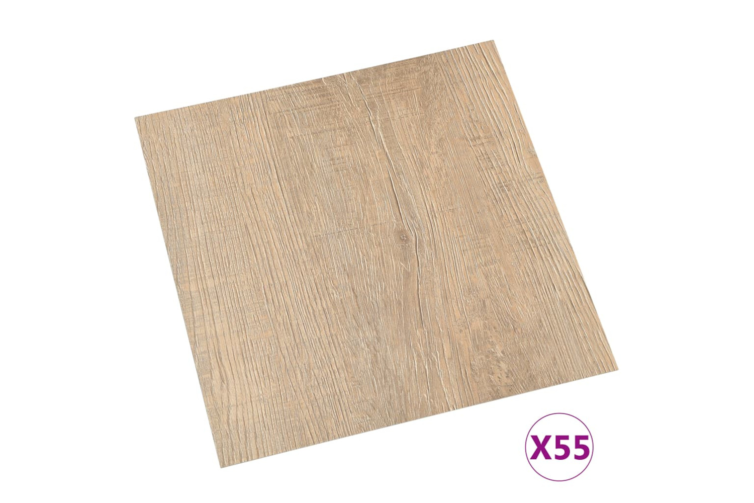 Vidaxl Self-adhesive Flooring Planks 55 Pcs Pvc 5.11 M² Brown