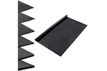 Vidaxl 143956 Floor Mat Anti-slip Rubber 1.2x5 M 1 Mm Smooth