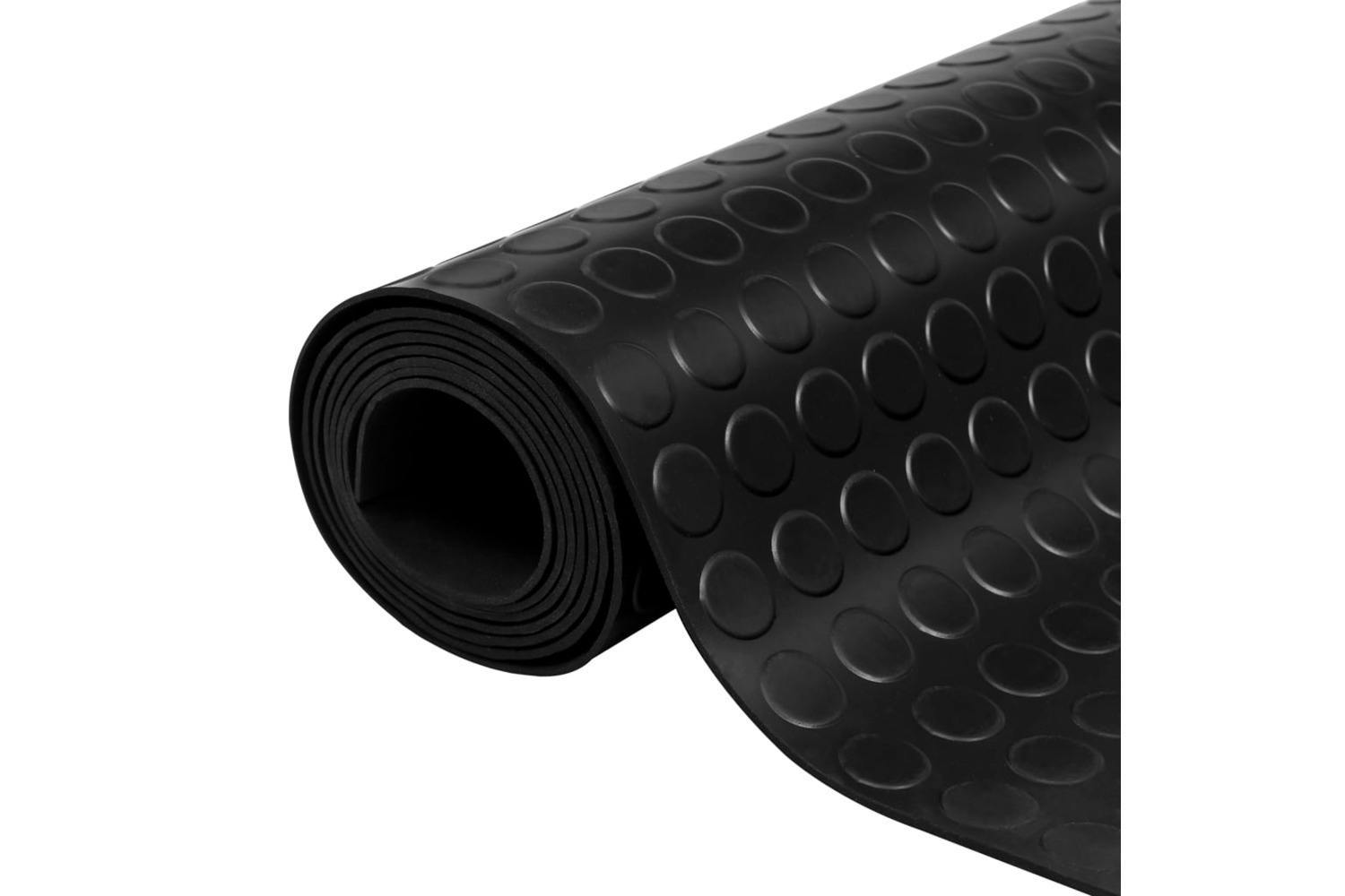 Vidaxl 141175 Floor Mat Anti-slip With Dots 5 X 1 M Rubber
