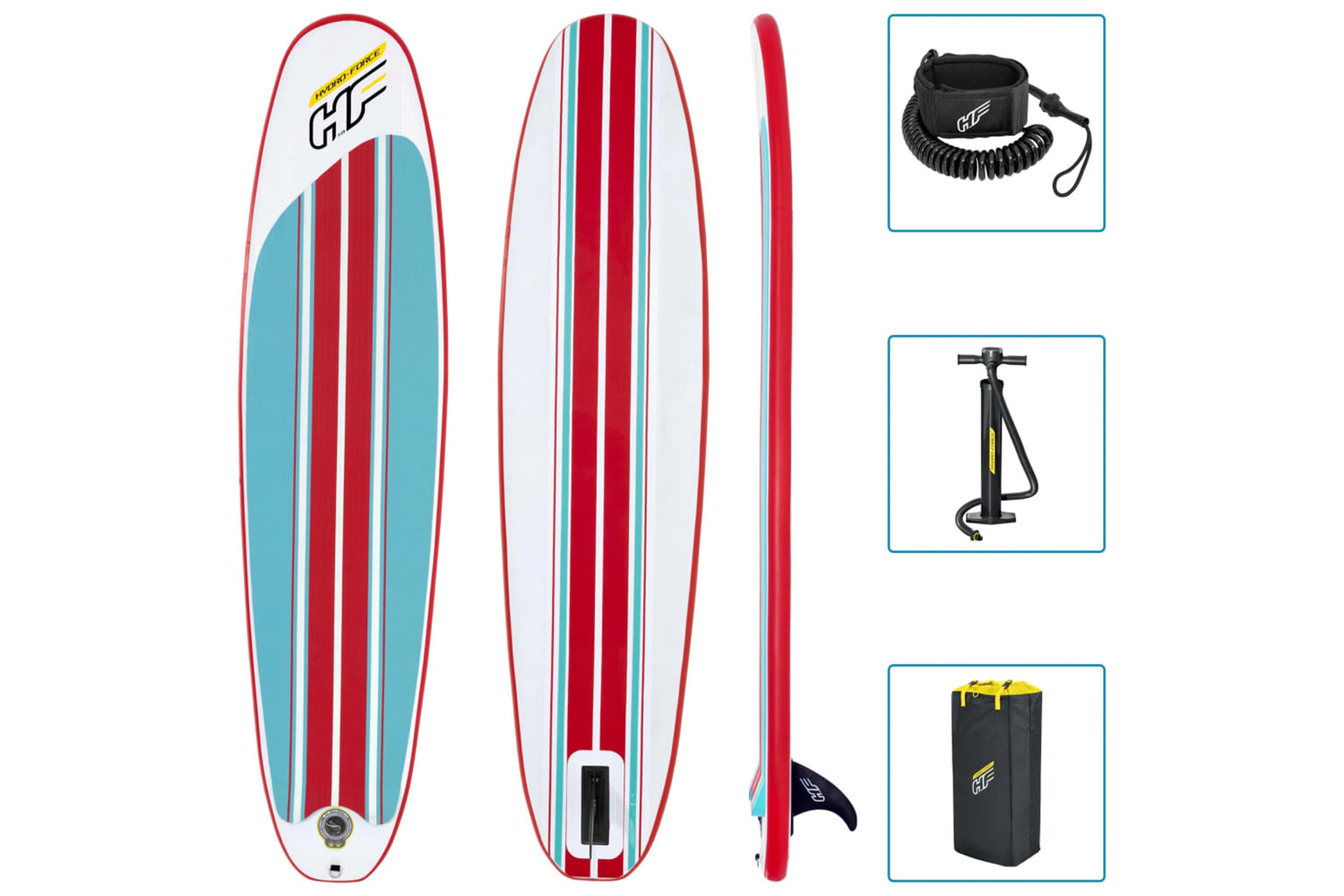Bestway 92918 Hydro-force Compact Surf 8 Inflatable Sup 243x