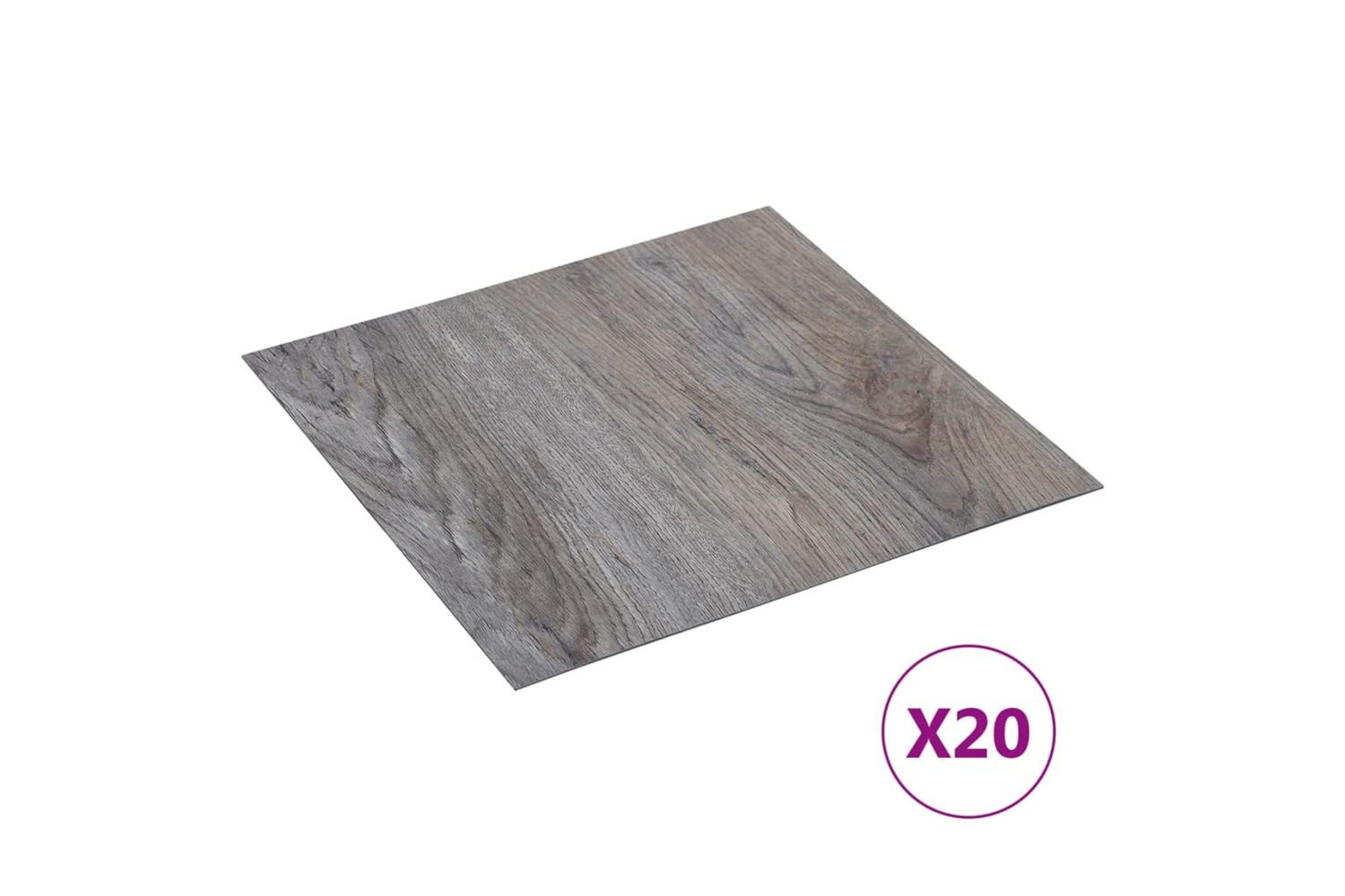 Vidaxl Self-adhesive Flooring Planks 20 Pcs Pvc 1.86 M² Light Brown