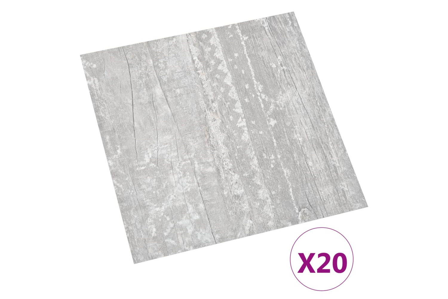 Vidaxl Self-adhesive Flooring Planks 20 Pcs Pvc 1.86 M² Grey