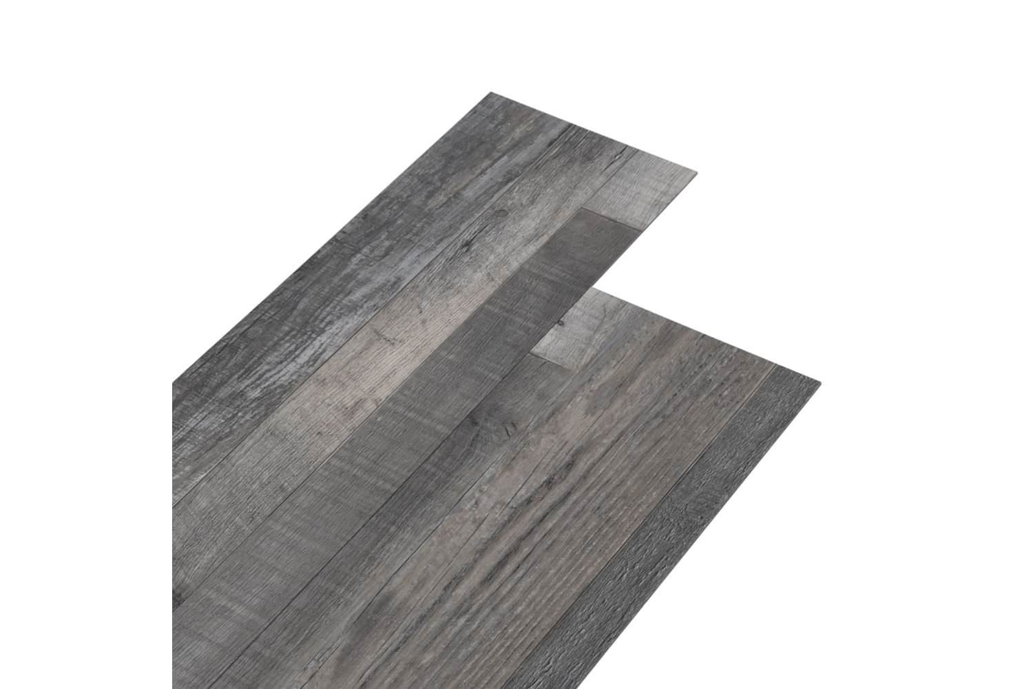 Vidaxl Pvc Flooring Planks 5.02 M² 2 Mm Self-adhesive Industrial Wood