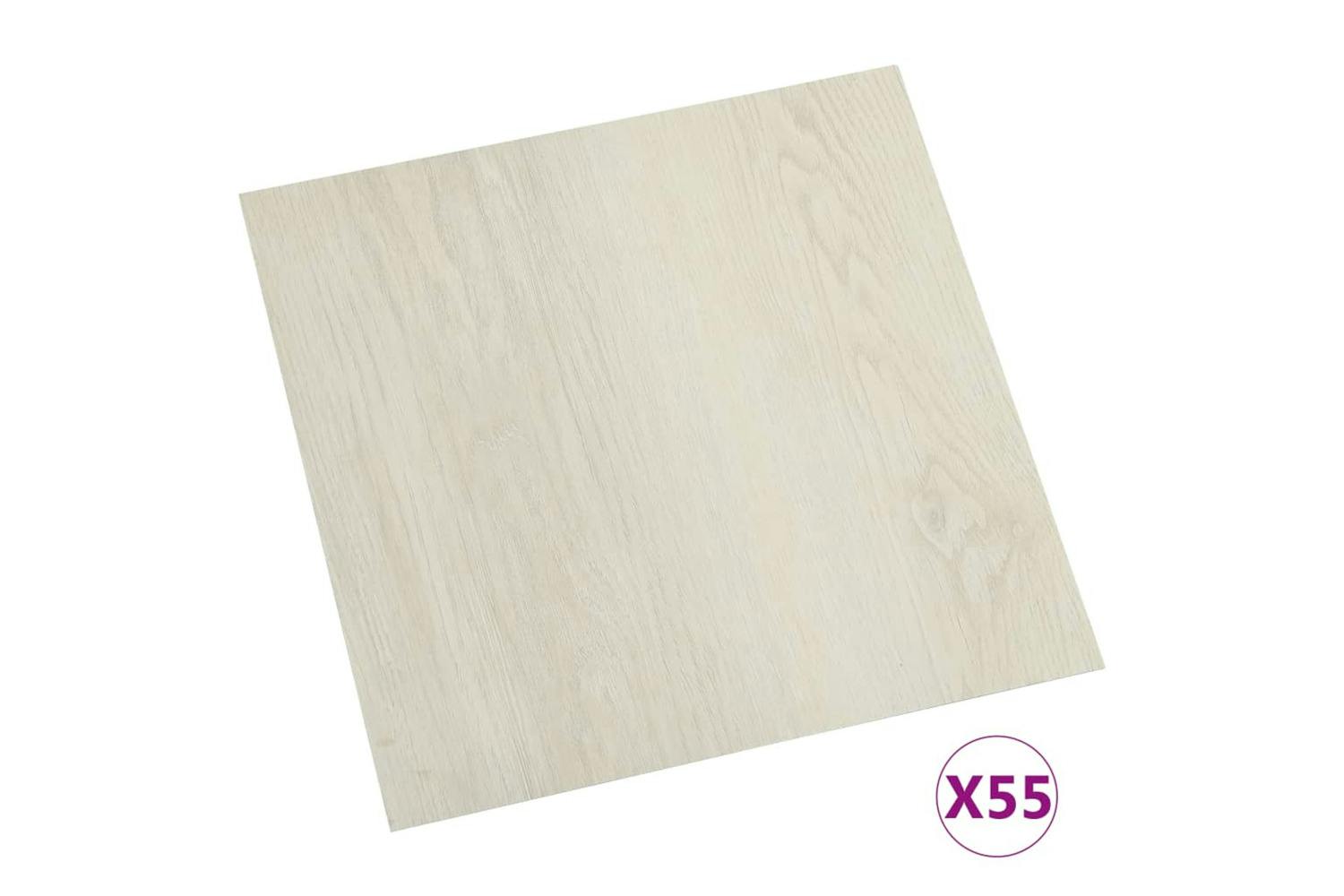 Vidaxl 324654 Self-adhesive Flooring Planks 55 Pcs Pvc 5.11