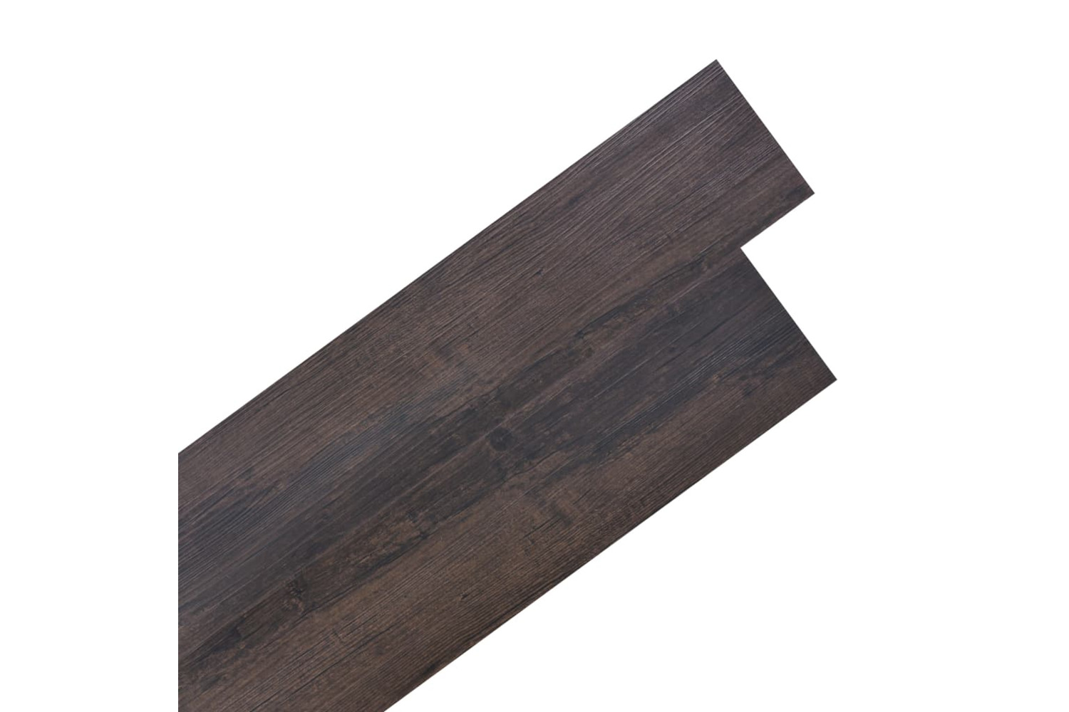 Vidaxl Self-adhesive Pvc Flooring Planks 5.21 M²  2 Mm Dark Brown