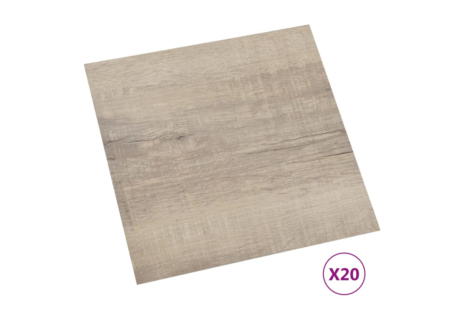 Vidaxl Self-adhesive Flooring Planks 20 Pcs Pvc 1.86 M² Taupe