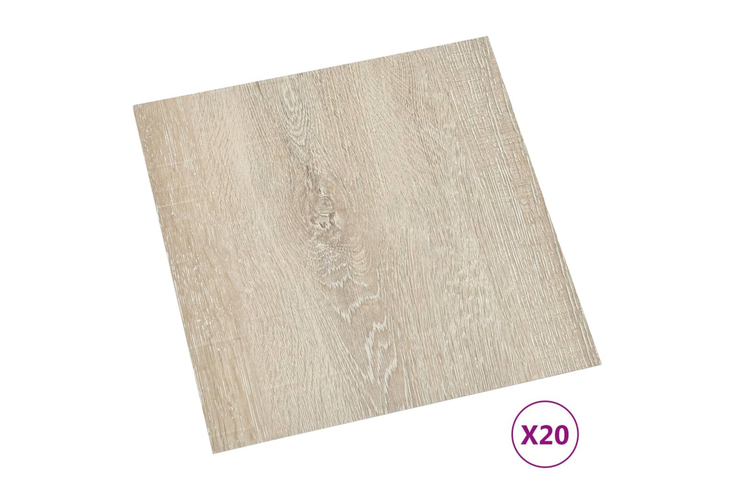 Vidaxl Self-adhesive Flooring Planks 20 Pcs Pvc 1.86 M² Beige