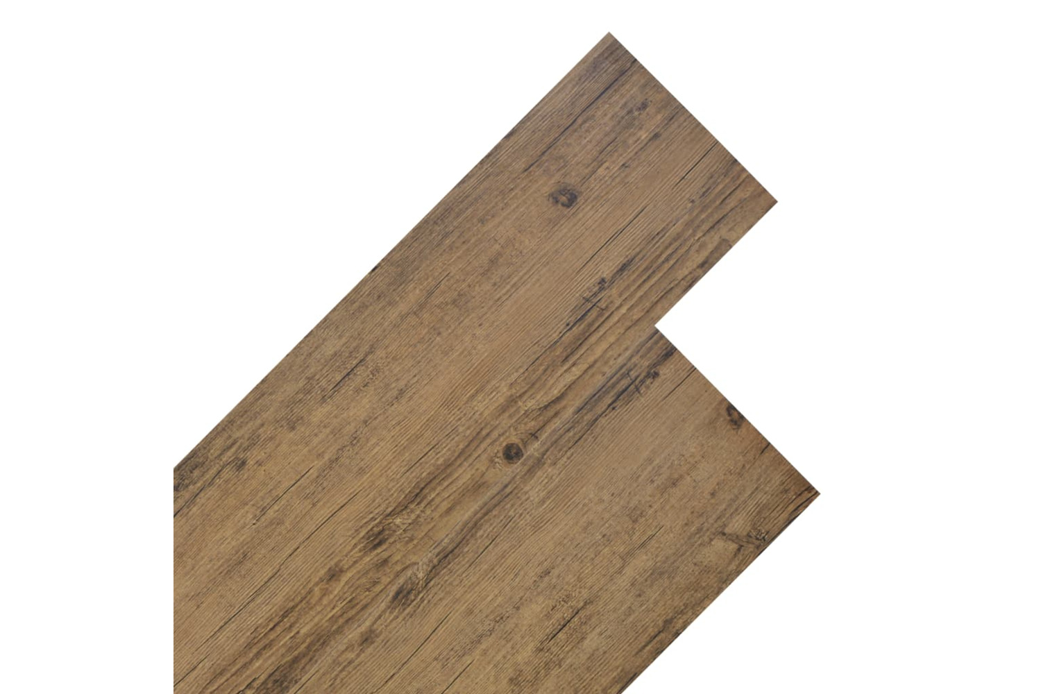 Vidaxl Non Self-adhesive Pvc Flooring Planks 4.46 M² 3 Mm Walnut Brown