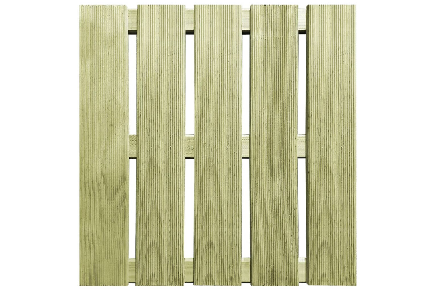 vidaXL 276432 24 Pcs Decking Tiles 50x50cm Wood Green