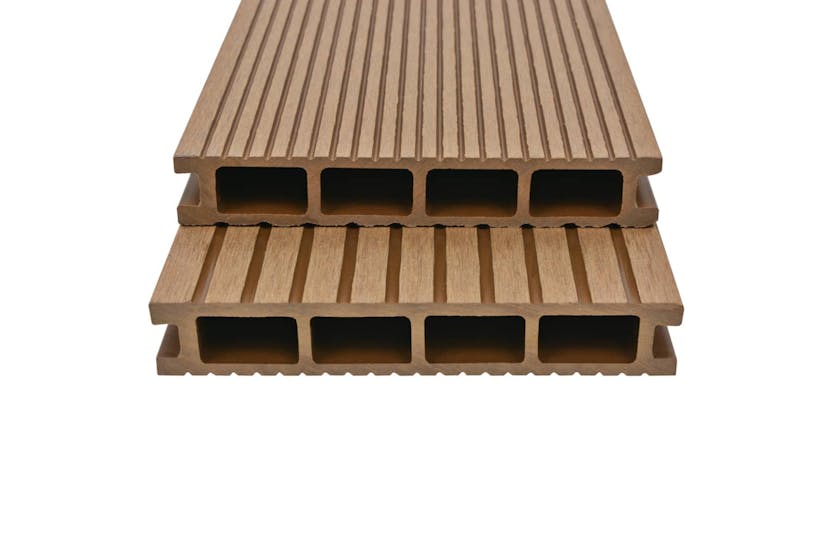 Vidaxl 275713 Wpc Hollow Decking Boards With Accessories 20