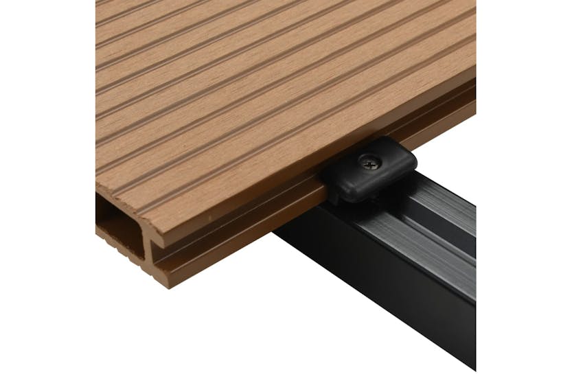 Vidaxl 275713 Wpc Hollow Decking Boards With Accessories 20