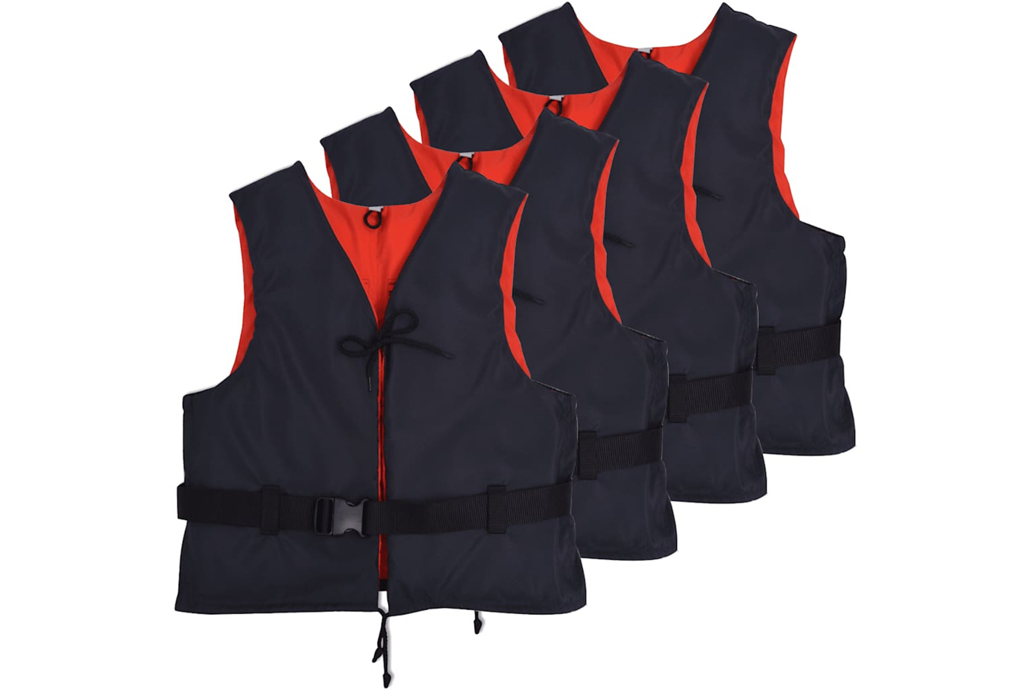 Vidaxl Buoyancy Aids 4 Pcs 50 N 30-50 Kg Navy Blue