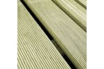 Vidaxl 276431 18 Pcs Decking Tiles 50x50 Cm Wood Green